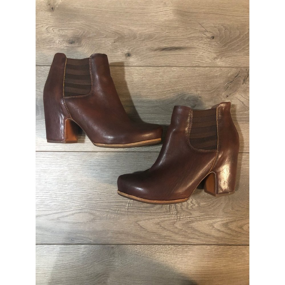 Kork-Ease Brown Ankle Boots